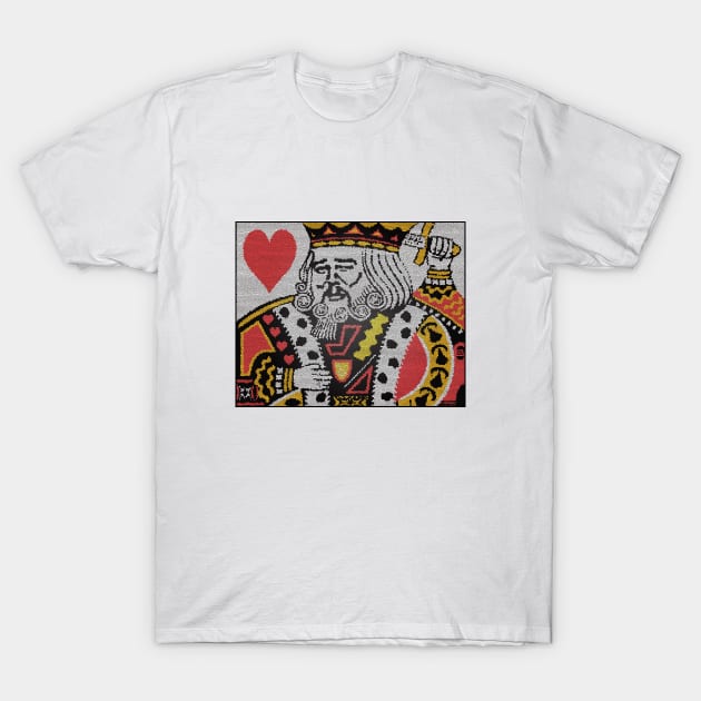 Leonardo Dicaprio laughing meme (King Card) T-Shirt by Hmus